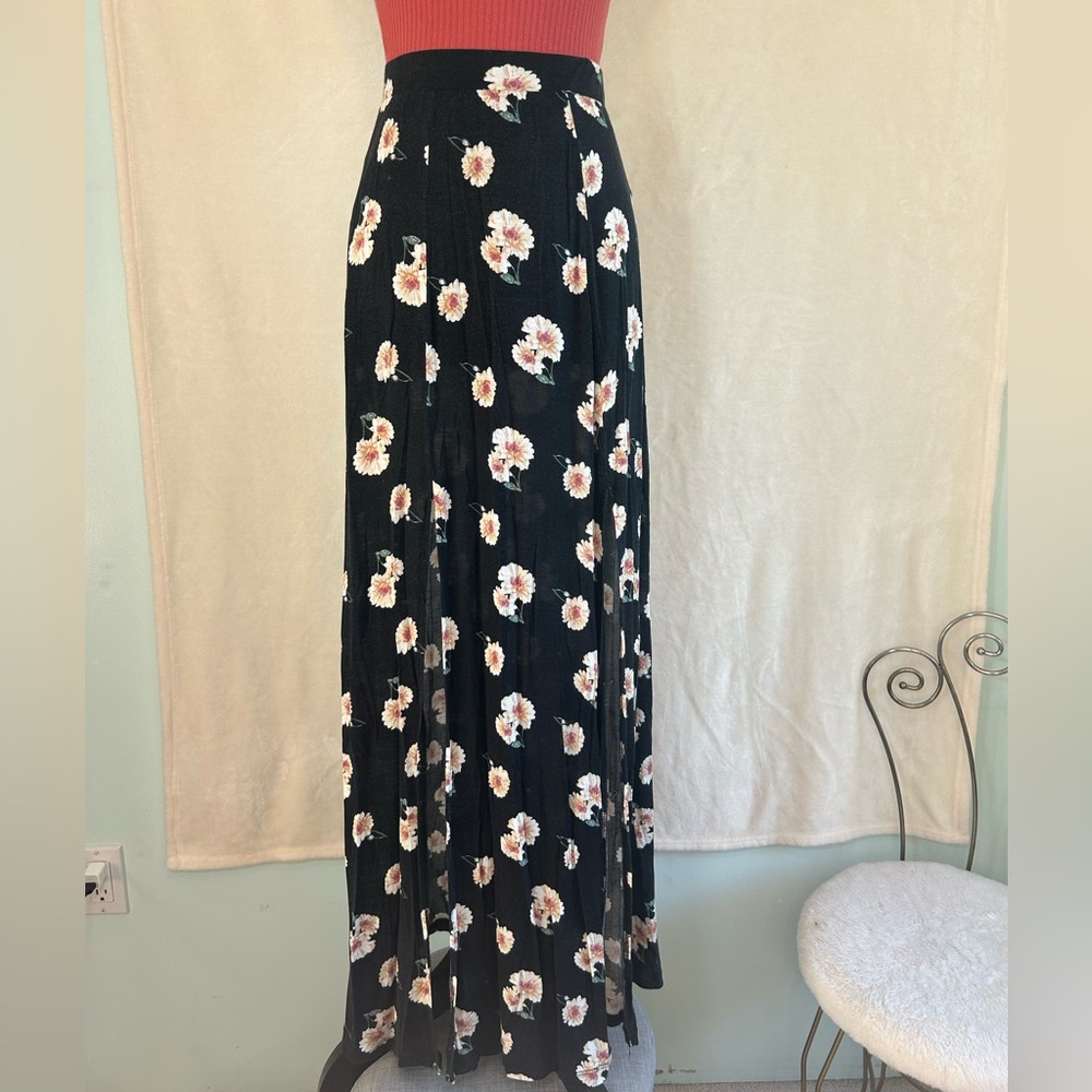 Floral Maxi Skirt
